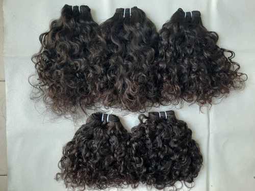 Natural Tangle Shedding Curly Human Hair