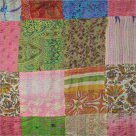 Silk Kantha Dupatta