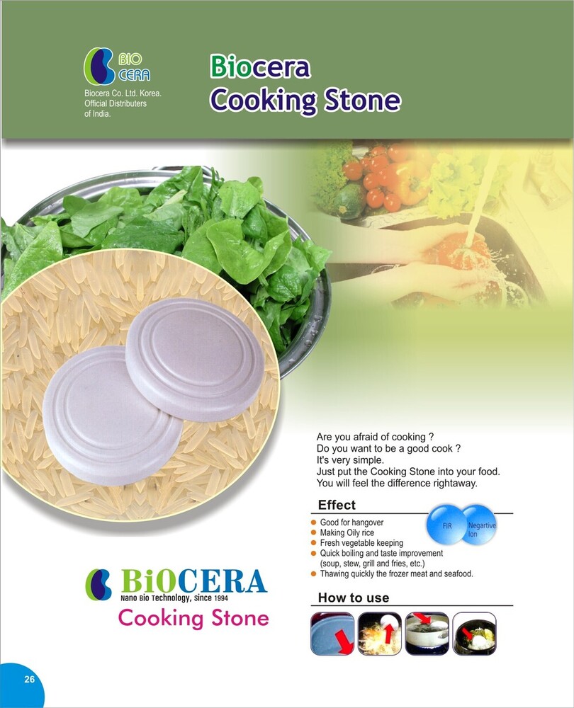 Water Purifier Bio Cooking Stone