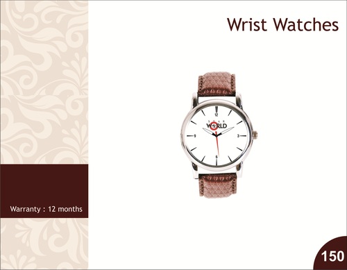 Wrist Watch - Stainless Steel Case 40mm, Leather Band 20mm | Quartz Movement, Water Resistant 3 ATM, Elegant Design