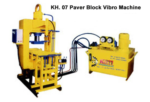 Paver Block Vibro Machine
