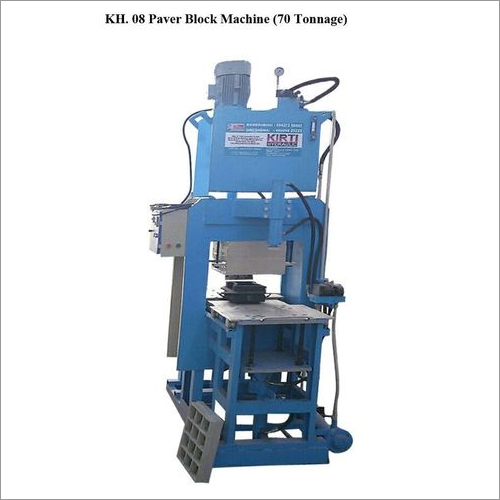 PAVER BLOCK MACHINE 70 TONNAGE