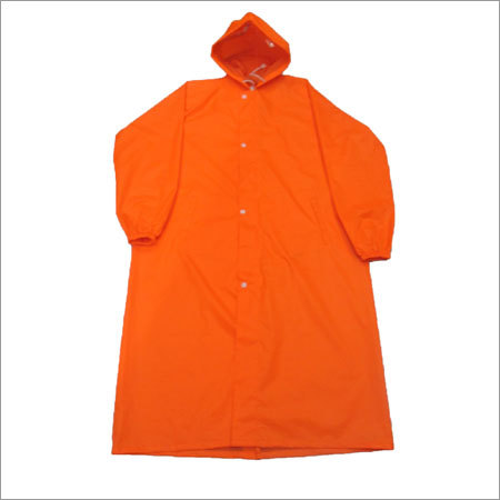 PU Long Raincoat