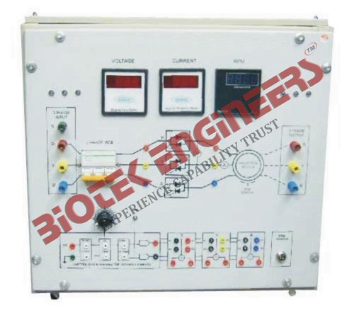 SPEED CONTROL FOR THREE- PHASE MOTOR TRAINING MODULE