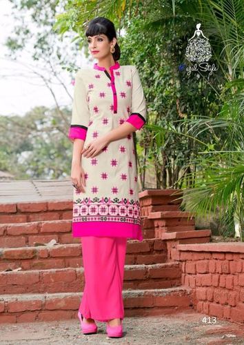 Ladies Designer Cotton Kutis