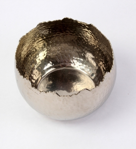 Hammered Jaggered Bowl