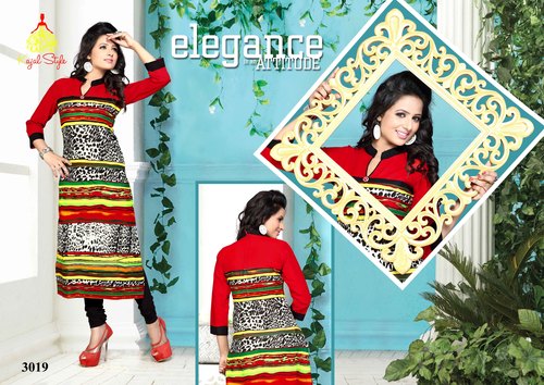 Ladies Printed Cotton Kurti