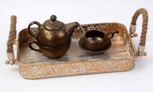 Rope Handle Tray Ractangle