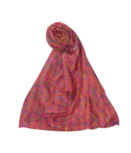 Designer Silk Kantha Dupatta