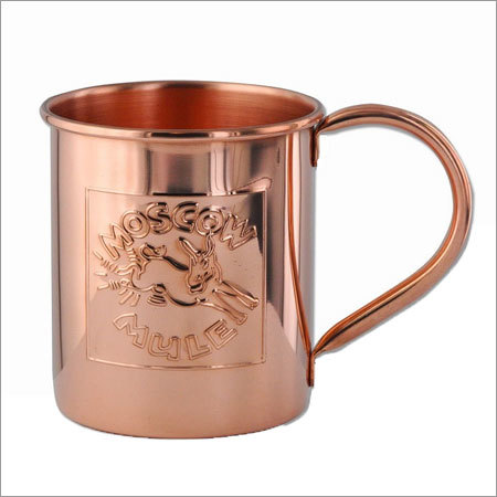 Custom Embossed Moscow Mule Mug NJO-6417