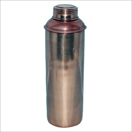 Copper Bottle with Screw on Lid NJO-6702