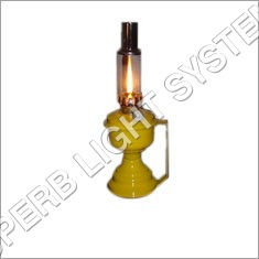 Kerosene Lantern - Metal, Glass, 12 Inches, Yellow, 50 Lumens, 8 Hours Burn Time, Bright Light, Portable, Durable, Easy Use