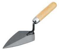 Trowel - Ground-polished Steel Blade 5-1/2" X 3" | Durable Rust-resistant Design, Ideal For Patching & Shaping Joints In Masonry