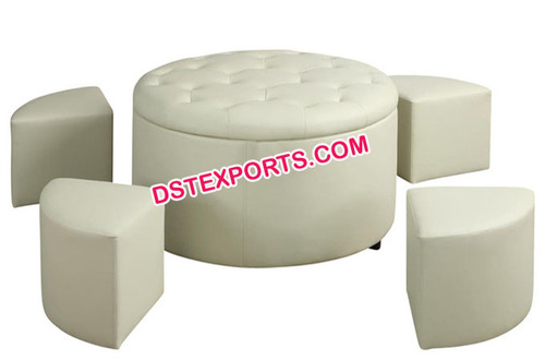 Lounge Leather Furniture For Cocktail Reception