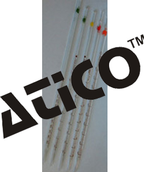 Laboratory Pipettes - Glass, Multiple Sizes, Color Coded | Precise Dispensing, Easy To Use, Chemical Resistant, Autoclavable