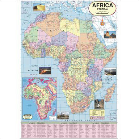Geographical Map Of Subcontinents Map