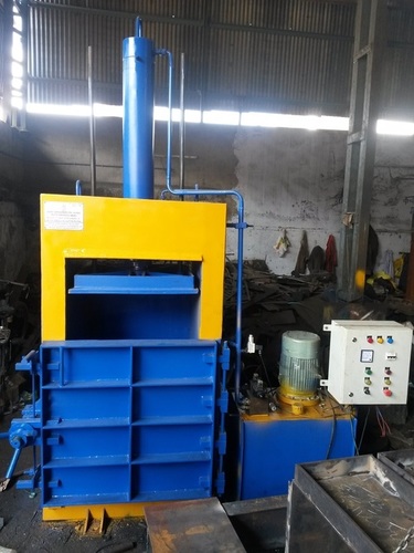 Drum Crusher Baler Machine