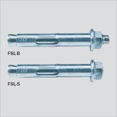 Fischer Sleeve Anchor Fsl - Color: Silver