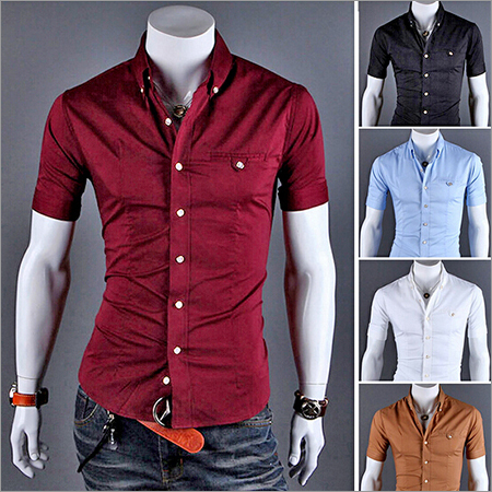 Man Slim Fit Shirts