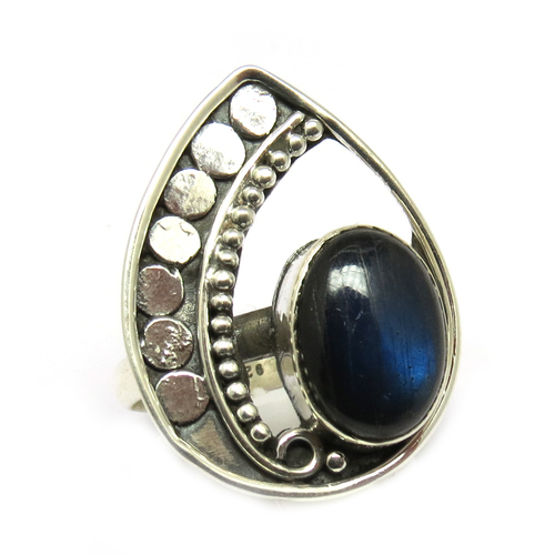 Party Wearing !! Labradorite Silver Jewelry Gemstone 925 Sterling Silver Ring
