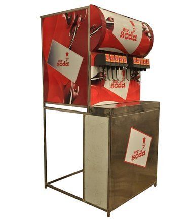 Soda Machine with trolley