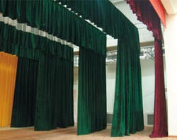 Auditorium Stage Curtain Wings