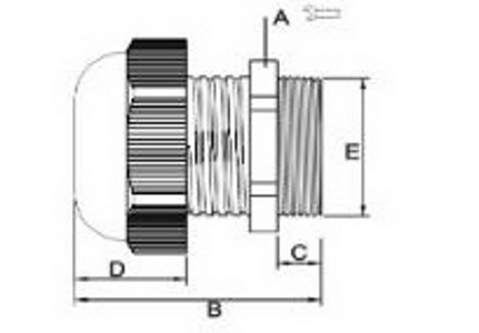 Nylon Flexible Cable Glands in PG Nylon Flexible Cable Glands in PG
