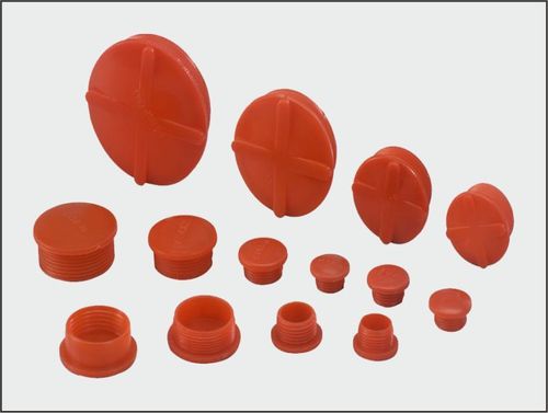 Red Plastic Dust Protective Cap