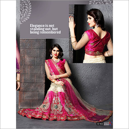 Ladies Bridal Lehenga Decoration Material: Beads