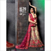 Multi Color Wedding Lehenga Chunni