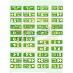 Exit & Entry Safety Signs