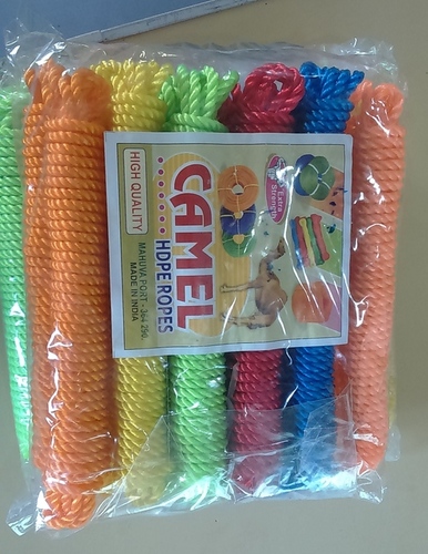 Multicolor PP Twisted Ropes