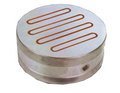 Round Magnetic Chuck - Steel 75-200x60mm Silver, 40-70% Strong Magnetic Pull, Easy On/off Lever
