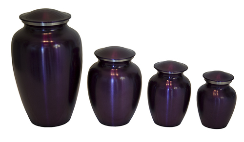 Classic Purple Urns