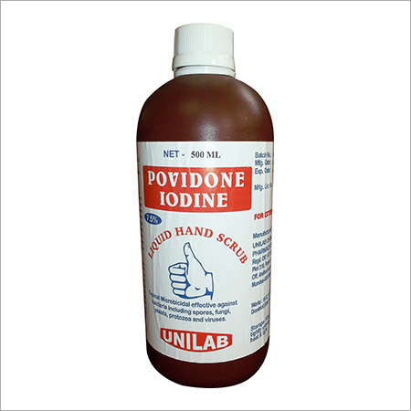 Povidone Iodine Liquide Hand Scrub