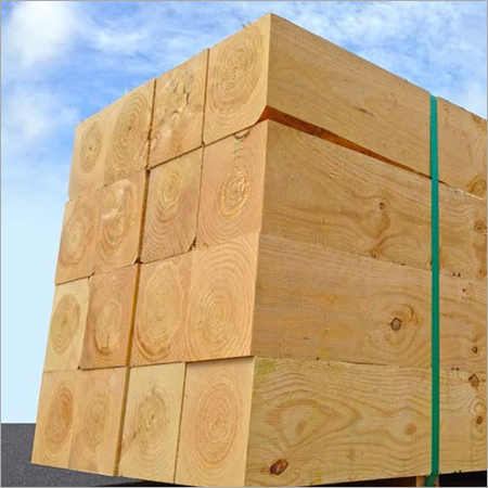 Large Pine Square Logs