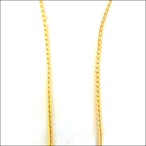 Gold Plated Mens Chain