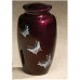 Ruby Butterfly Cremation Urn