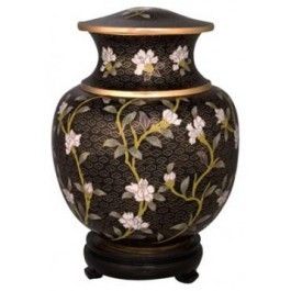 Minuet Cloisonne Urns