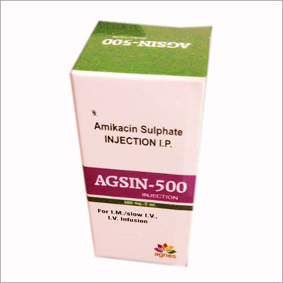 Agsin 500 Injection - Physical Form: Liquid