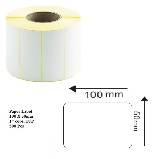 Barcode Label Paper Chromo(100*50*500)
