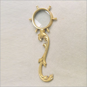 Solid Brass Magnifying Glass