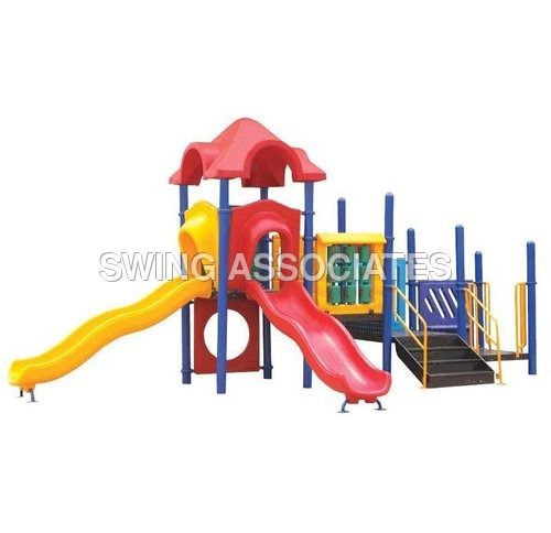 Multi Play Station - Plastic And Metal Material | Fun Outdoor Playground For Ages 3-5, Easy To Play