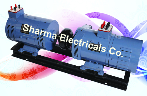 D.C MACHINE WITH AC GENERATOR