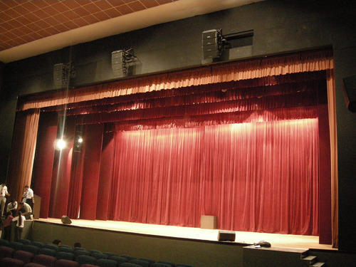 Motorized Stage Curtains