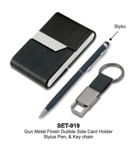 GIFT SET WITH CARDHOLDER AND PEN