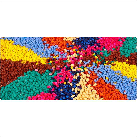 Colored Plastic Granules