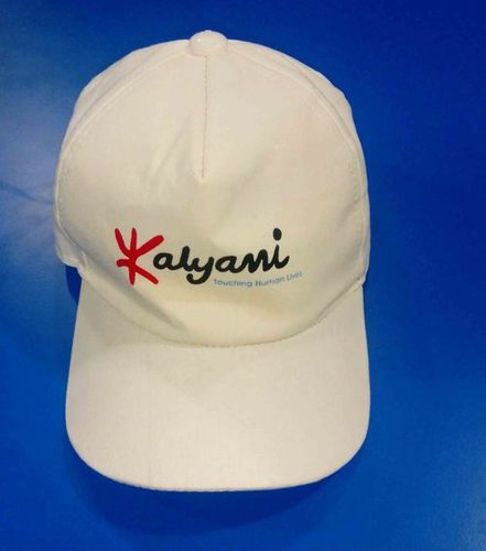 Cap - Cotton, Adjustable Size, Off-White | Snapback Closure, Embroidery Available, Customizable, Stylish, Versatile, Durable