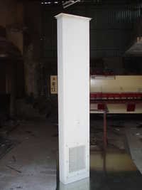 Return Air Riser - Galvanized Steel, Various Sizes | Powder Coated Finish, Low Noise Level, Wall Mount Installation, 1 Year Warranty