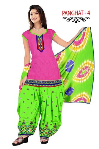 Cotton Patiala Suits